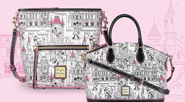 NEW Main Street Minnie Mouse Collection by Dooney and Bourke Drops