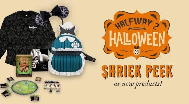 Shriek Peak: New Disney Halloween Merchandise