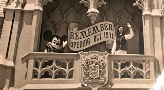 TBT: Photo of Cinderella Castle Shared by WDW President