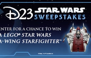 D23 Star Wars Sweepstakes: Win an out-of-this-galaxy Prize!