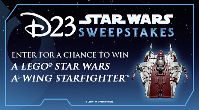 D23 Star Wars Sweepstakes: Win an out-of-this-galaxy Prize!