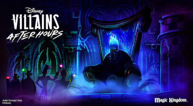 Disney Villains After Hours, Other Special Events, and Dining Reservations Not Available to Purchase in June
