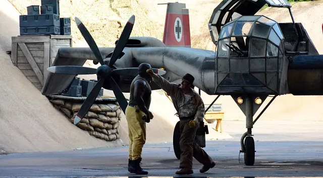 VIDEO: A Virtual Indiana Jones Stunt Team Spectacular