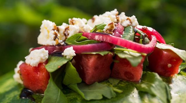 Make this Watermelon Salad from Epcot's Flower and Garden Festival!
