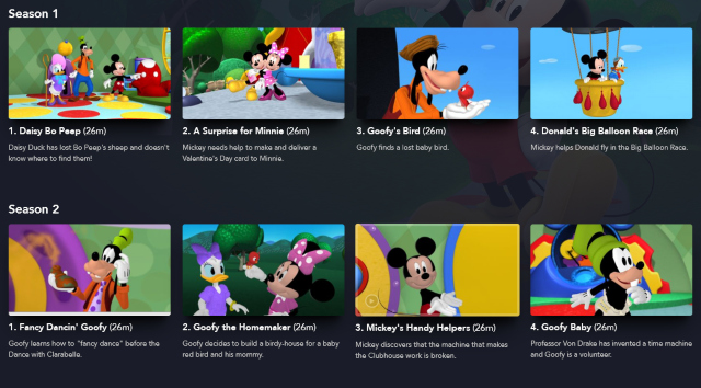 Watch Mickey Mouse Clubhouse Season 1 Episode 4 - Donald's Big Balloon Race  Online Now