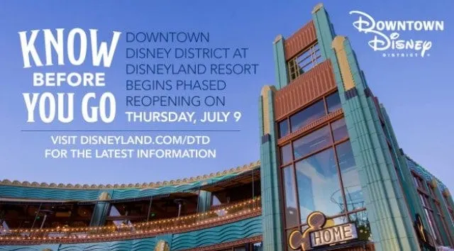 Know Before you go to Downtown Disney District at Disneyland