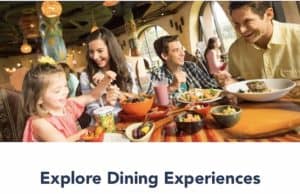 NEWS: Select Walt Disney World Dining Reservations Now Available!