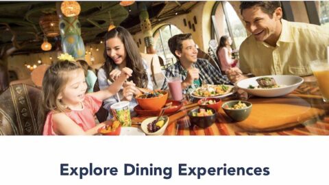 NEWS: Select Walt Disney World Dining Reservations Now Available!