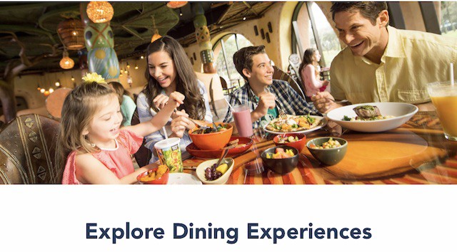 NEWS: Select Walt Disney World Dining Reservations Now Available!