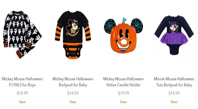Halloween Merchandise Now Available on shopDisney.com