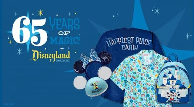 65th Anniversary Merchandise for Disneyland