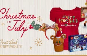 Christmas in July: New Merchandise Now Available on shopDisney