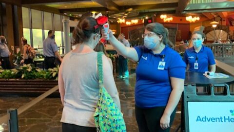 Temperature Screening Procedures at Walt Disney World