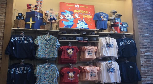 A Look at New Merchandise at World of Disney Store in Anaheim