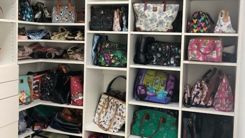 Photo Tour of a Disney Dooney and Bourke Purse Dream Closet ...