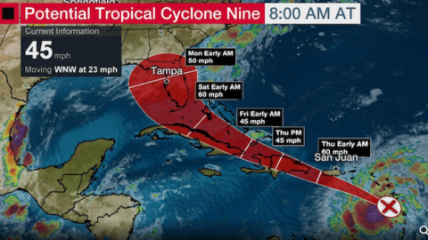 New Tropical Storm May Affect Central Florida this Weekend