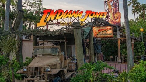 Indiana Jones Epic Stunt Spectacular Theater Used for Mobile Ordering