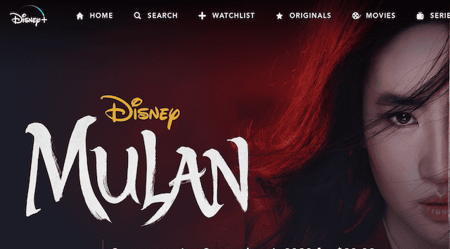 Live Action Mulan to Come to Disney+ for Free!