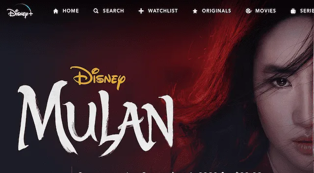 Live Action Mulan to Come to Disney+ for Free!