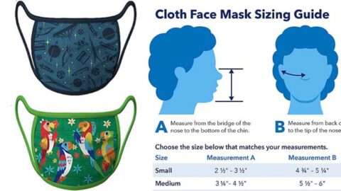 New Mask Designs Now Available on shopDisney with MORE Sizes!