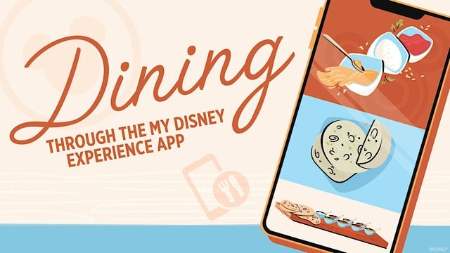 New: Disney Expands Mobile Dining Ordering on My Disney Experience!