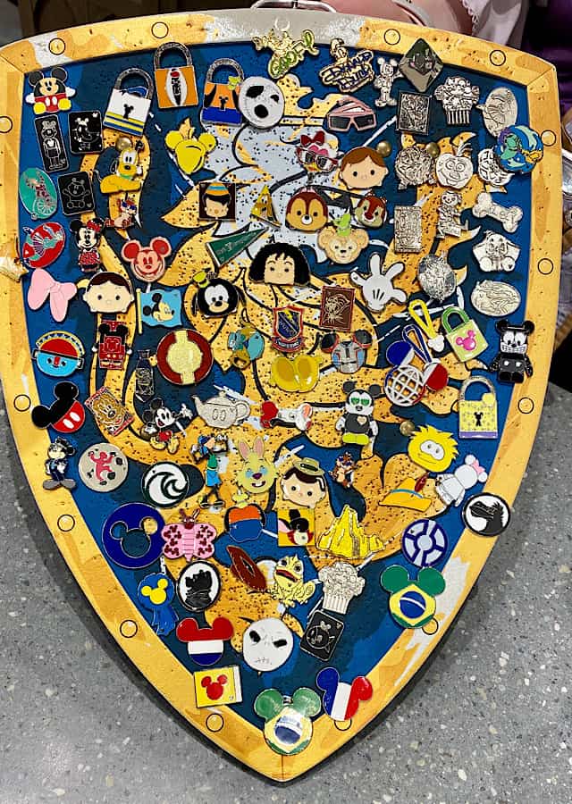 Disney Pin Trading throughout the parks