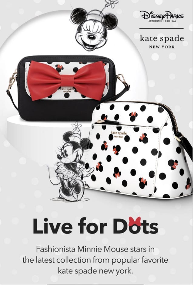 We're Loving The NEW Kate Spade Disney Parks Collection in Disney