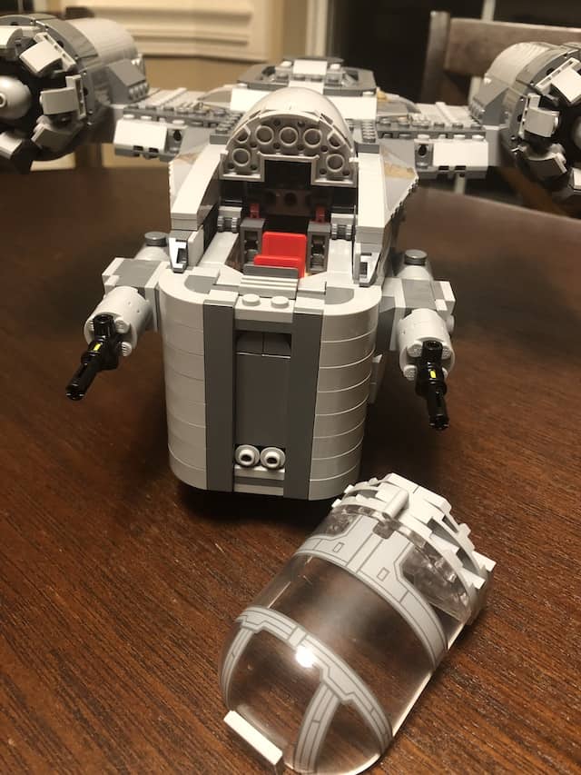 razor crest lego set review