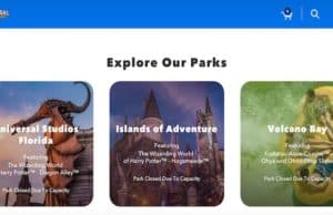 Universal Studios, Volcano Bay, and Islands of Adventure Have all Reached Capacity