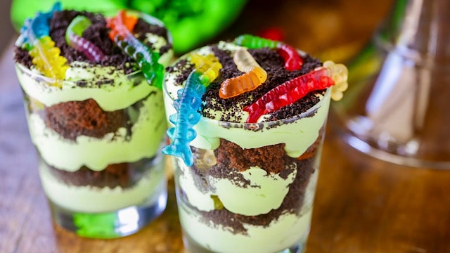 Check Out This New Disney Copycat Recipe: Oogie Boogie Worms in Dirt