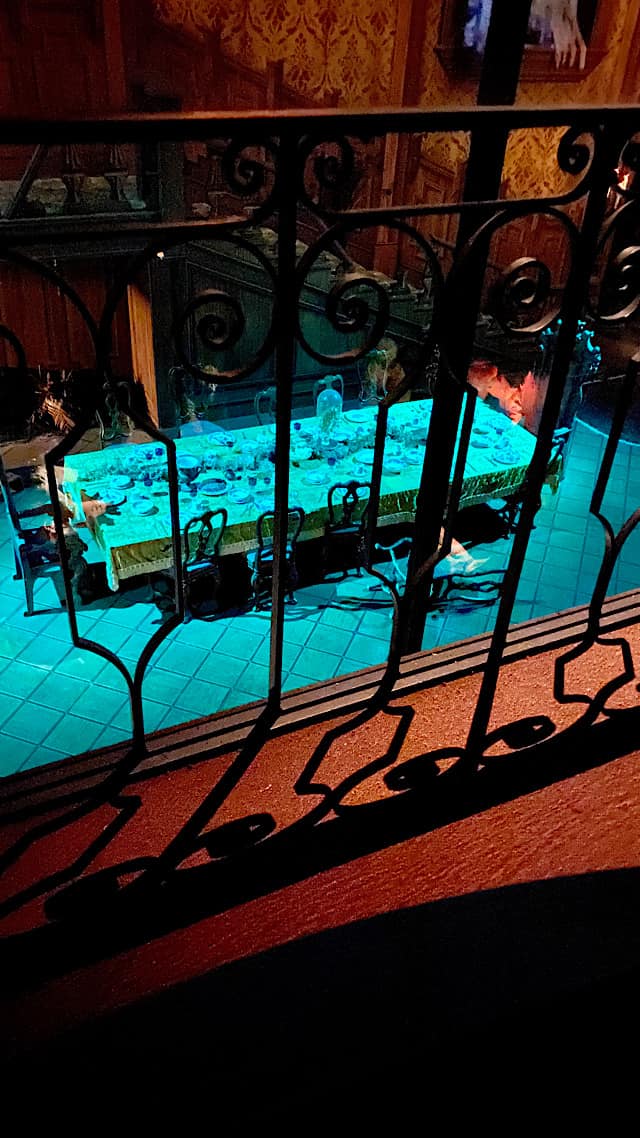 Haunted Mansion Walking Out With Lights On