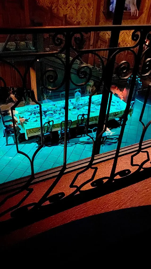 Haunted Mansion Walking Out With Lights On
