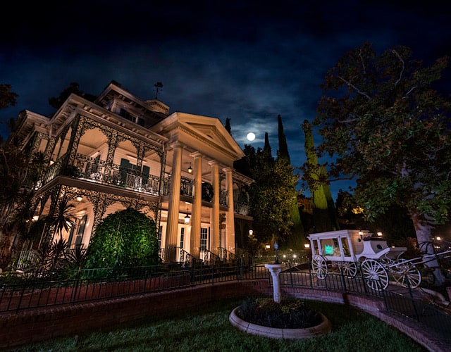 Disneyland Haunted Mansion around the world