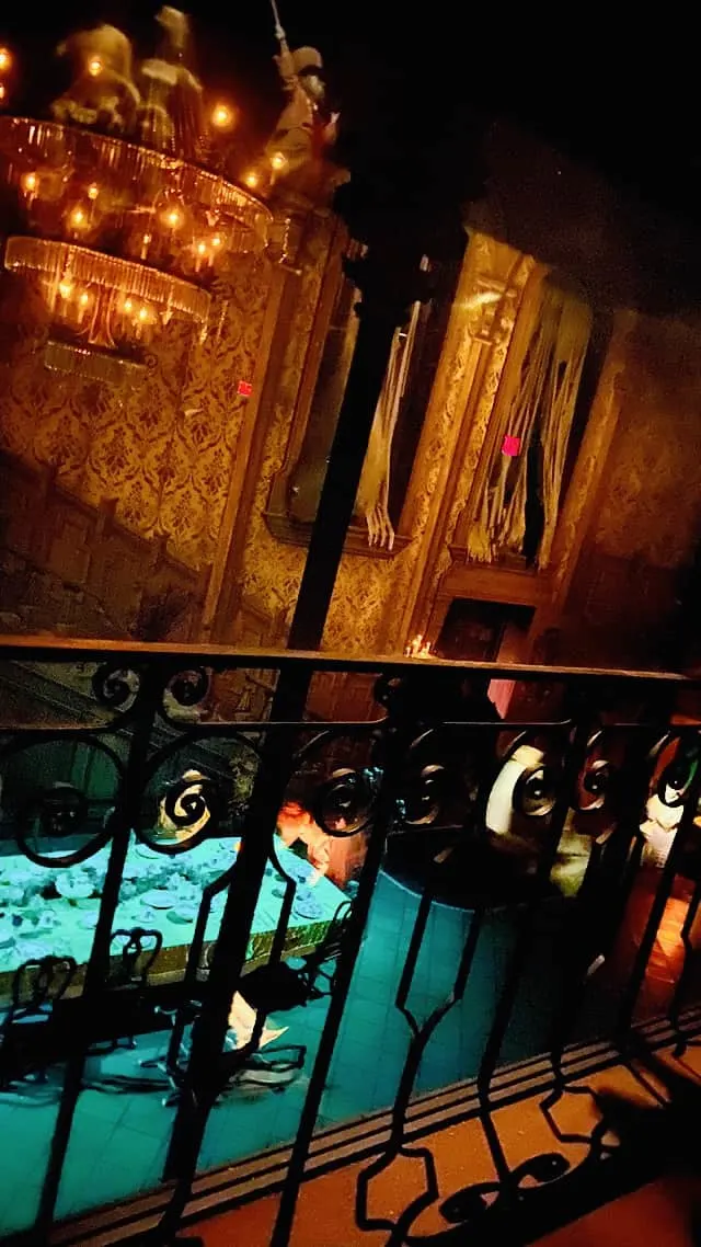 Haunted Mansion Walking Out With Lights On