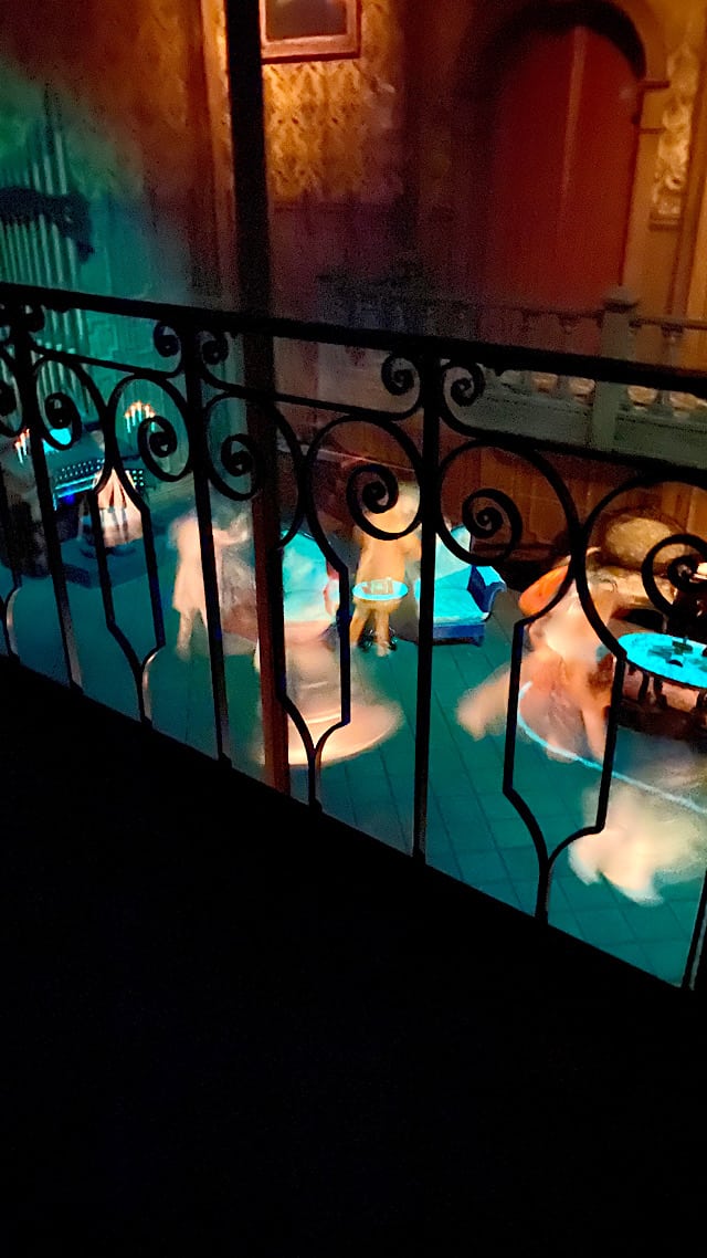 Haunted Mansion Walking Out With Lights On