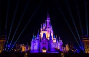 Cinderella Castle was Lit Up for a Special Occasion