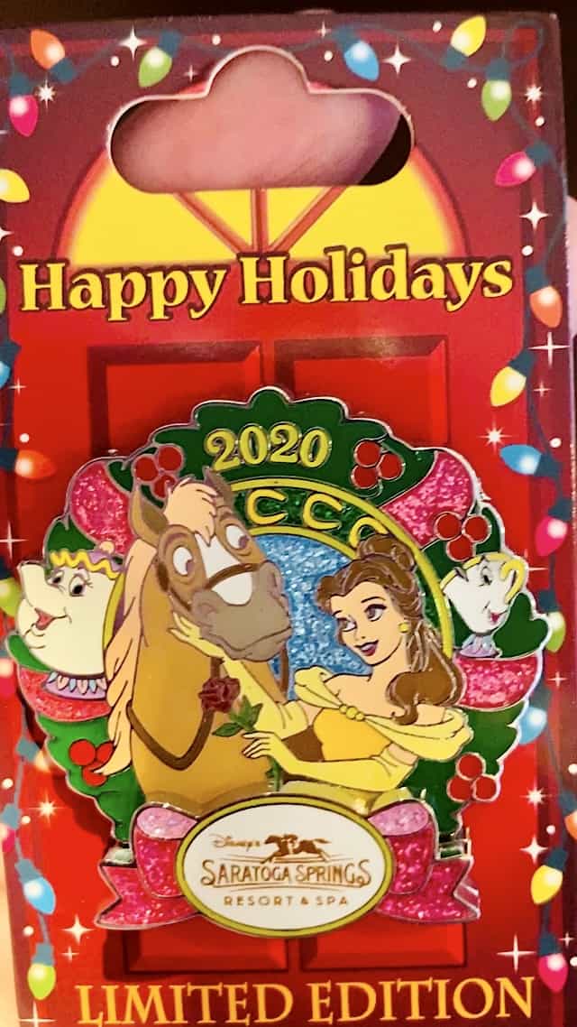 2020 Disney resort holiday pin