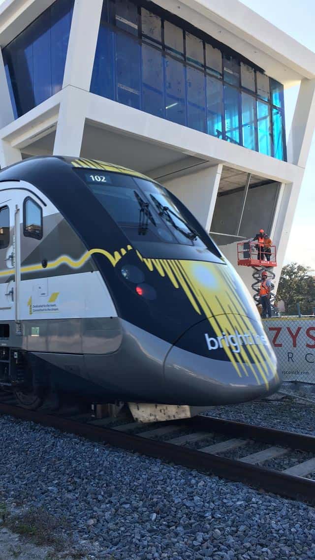 Brightline High Speed Rail to begin testing this week