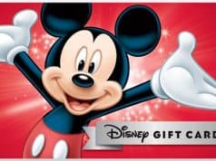 Limited Time Savings on Disney Gift Cards