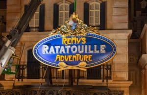 Video: Filming Taking Place at Remy's Ratatouille Adventure in EPCOT