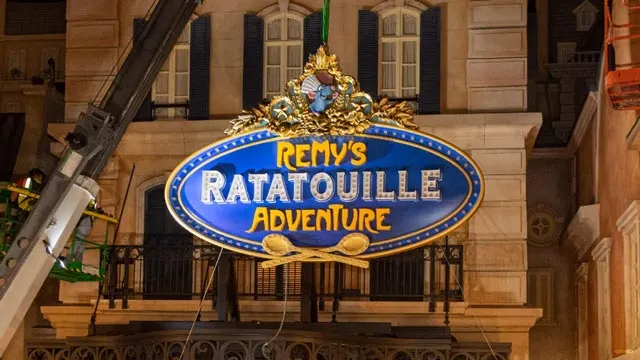 Video: Filming Taking Place at Remy's Ratatouille Adventure in EPCOT