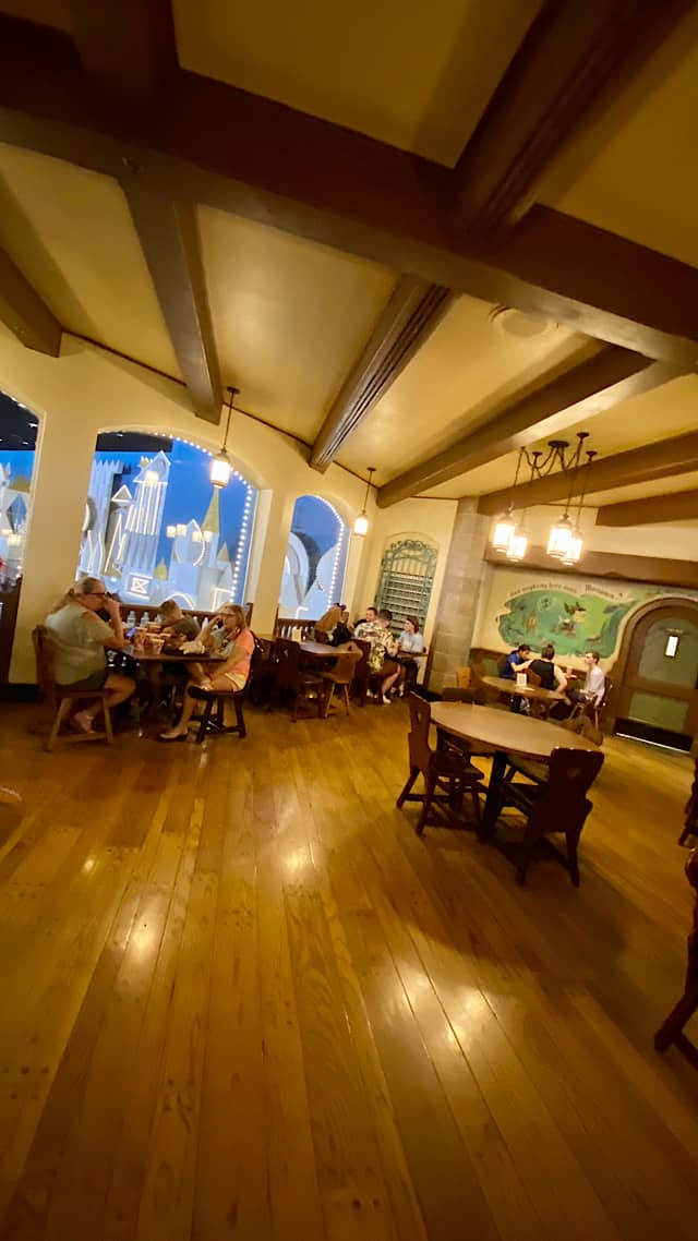 pinocchio village haus dining view