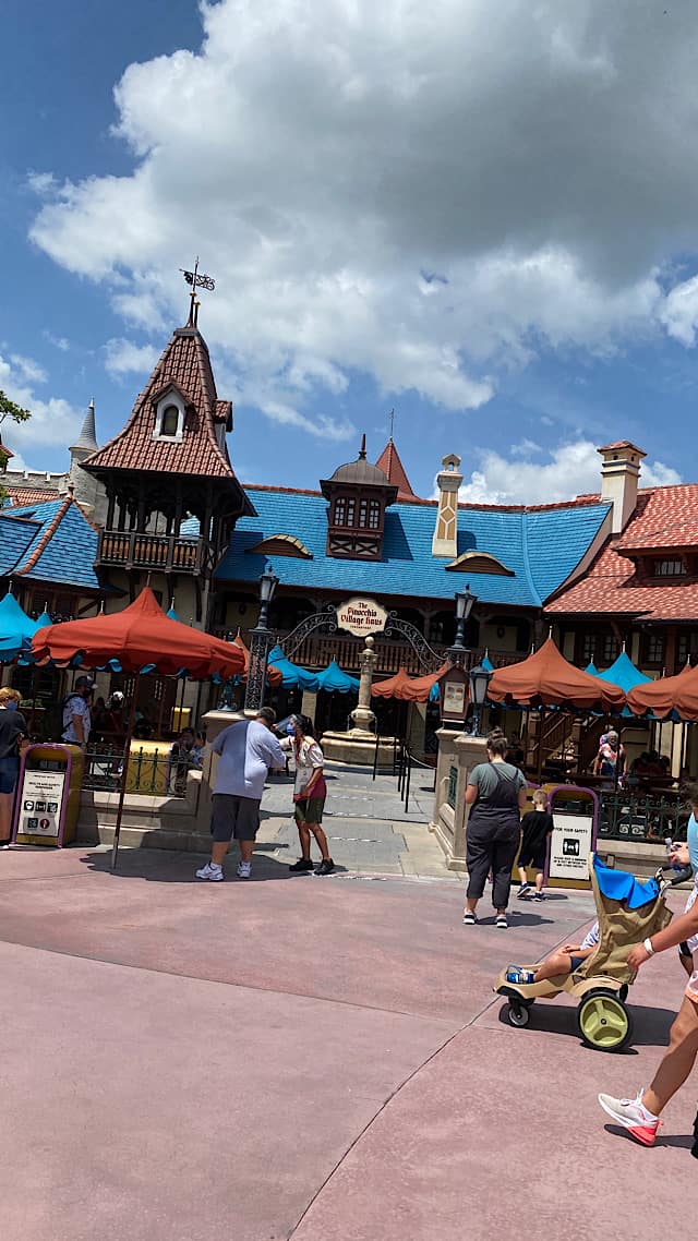 pinocchio village haus dining view