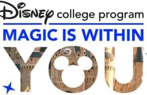 Disney Programs Provides New Update on Recruitment for College Program