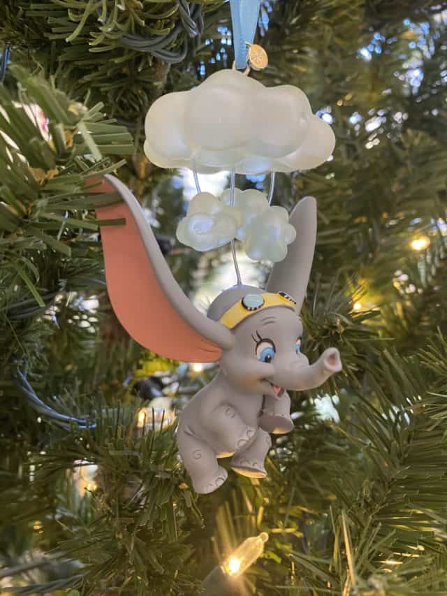 Dumbo Inspired Christmas Custom Handmade Ornament/Magnet/Dollhouse miniature 