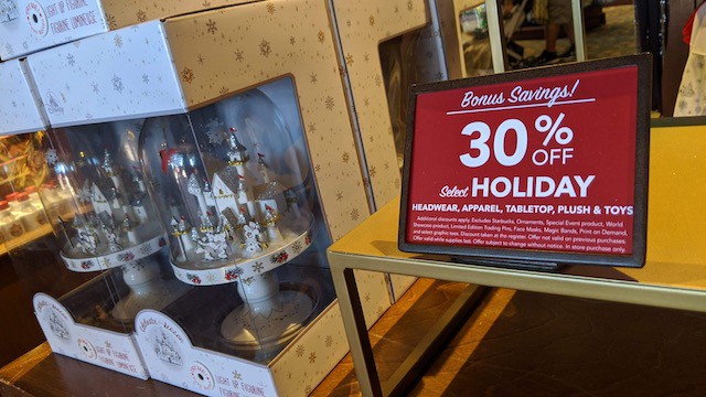Disney holiday merchandise is now on sale!