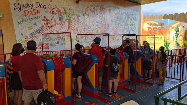 Photos: More Disney World attractions removed physical distancing on ride vehicles