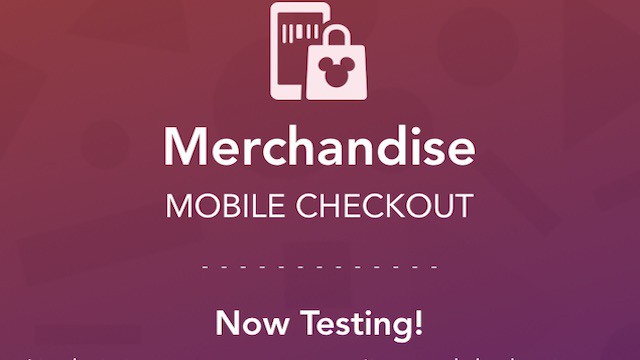 New: Mobile Checkout has Arrived at Disney Parks!