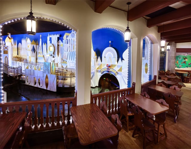 pinocchio village haus dining view