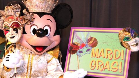 Check Out this Special Mardi Gras Menu Item at Disney World!